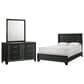 Crown Mark Charlie 3-Piece Queen Panel Bedroom Set in Charcoal, , large