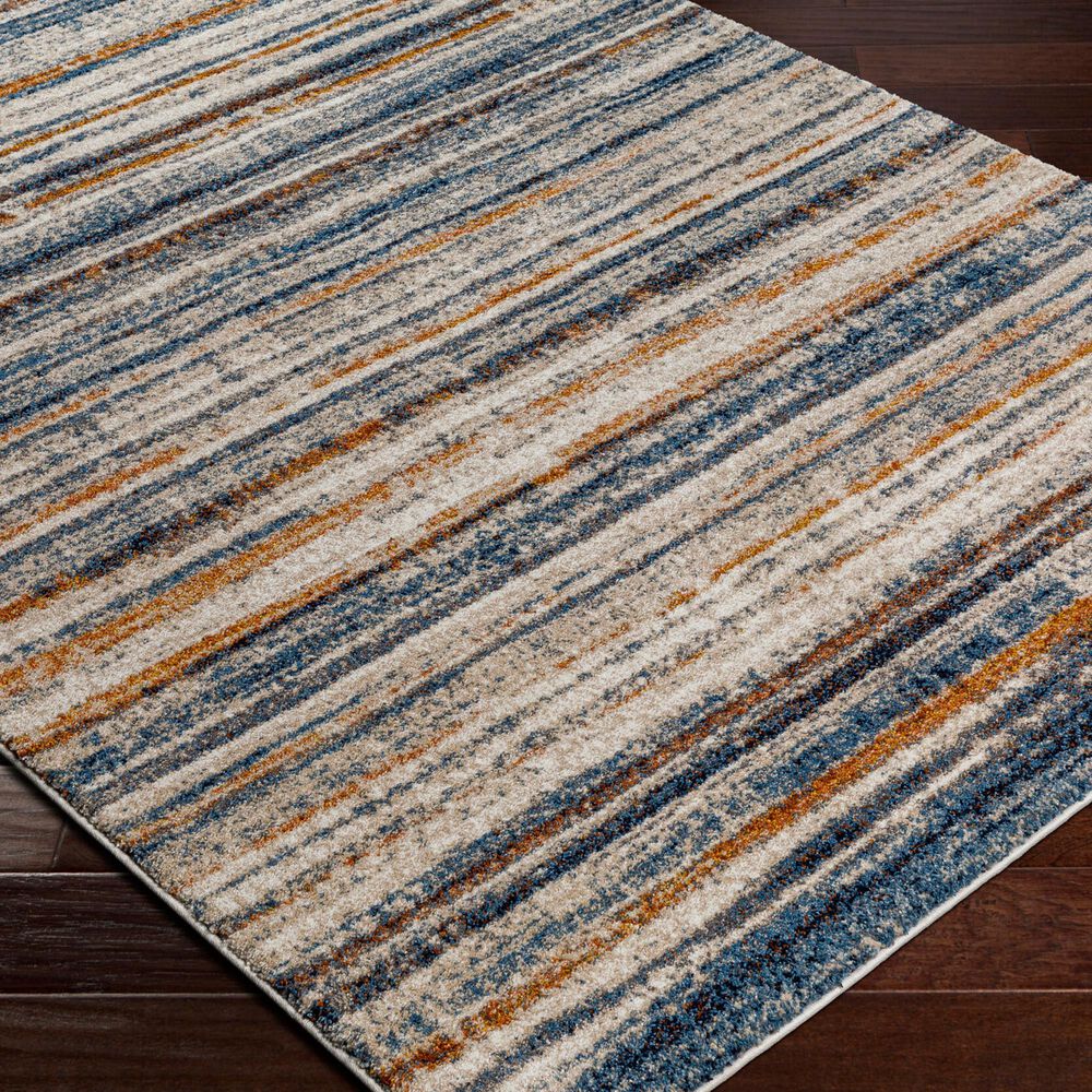 Surya Tuscany TUS-2337 Blue, Brown, Bright Yellow, Dusty Coral, Dark Blue, Light Beige, Cream and Gray 12&#39; x 15&#39; Area Rug, , large