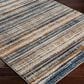 Surya Tuscany TUS-2337 Blue, Brown, Bright Yellow, Dusty Coral, Dark Blue, Light Beige, Cream and Gray 12" x 15" Area Rug, , large