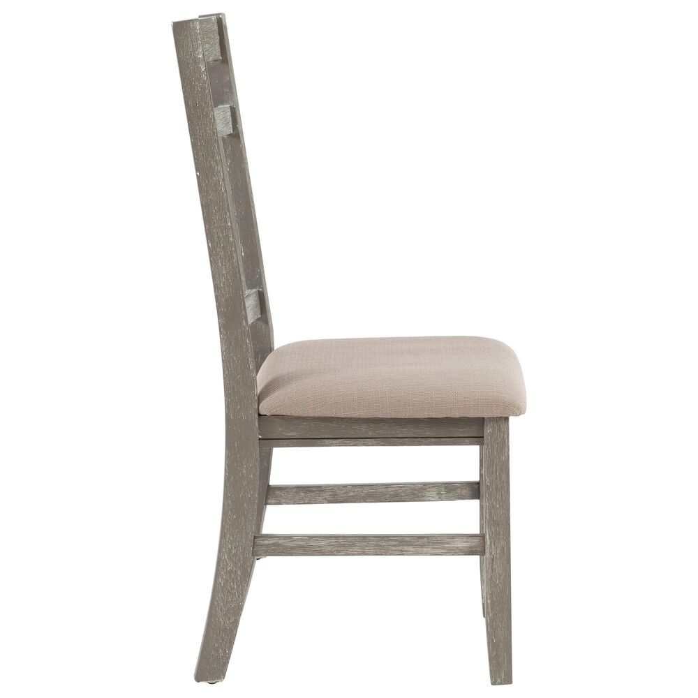 Linon Home Decor Turino Side Chair in Weathered Grey, , large