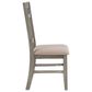 Linon Home Decor Turino Side Chair in Weathered Grey, , large