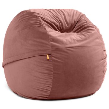 Jaxx Saxx 4" Large Round Bean Bag Chair in Mauve, , large