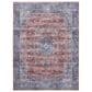 Nourison Grand Washables 7"10" x 9"10" Blue and Multicolor Area Rug, , large