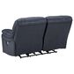 Ashley Leesworth 3-Piece Power Reclining Living Room Set in Ocean, , large