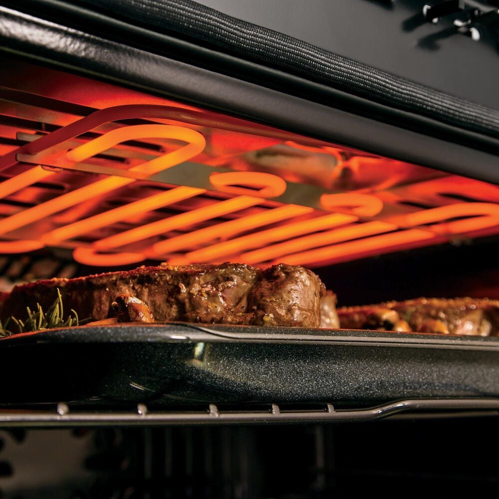 Cafe 30" French-Door Double Wall Oven in Matte Black, , large