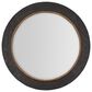 Hooker Furniture Big Sky Round Accent Mirror in Furrowed Bark, , large