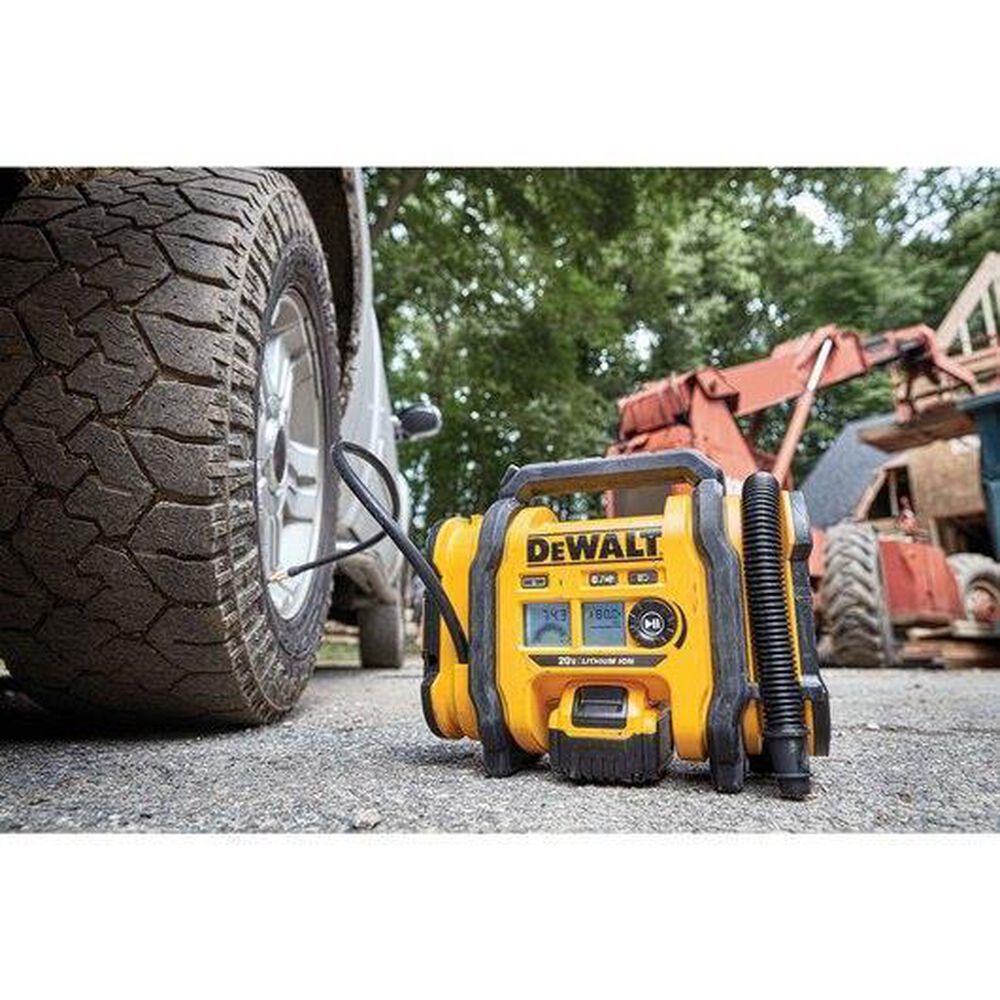 20V Max* Cordless Tire Inflator, Cordless & Corded Power, Tool Only