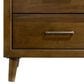 Mayberry Hill Malibu 5 Piece Twin Bed Set in Distressed Walnut , , large