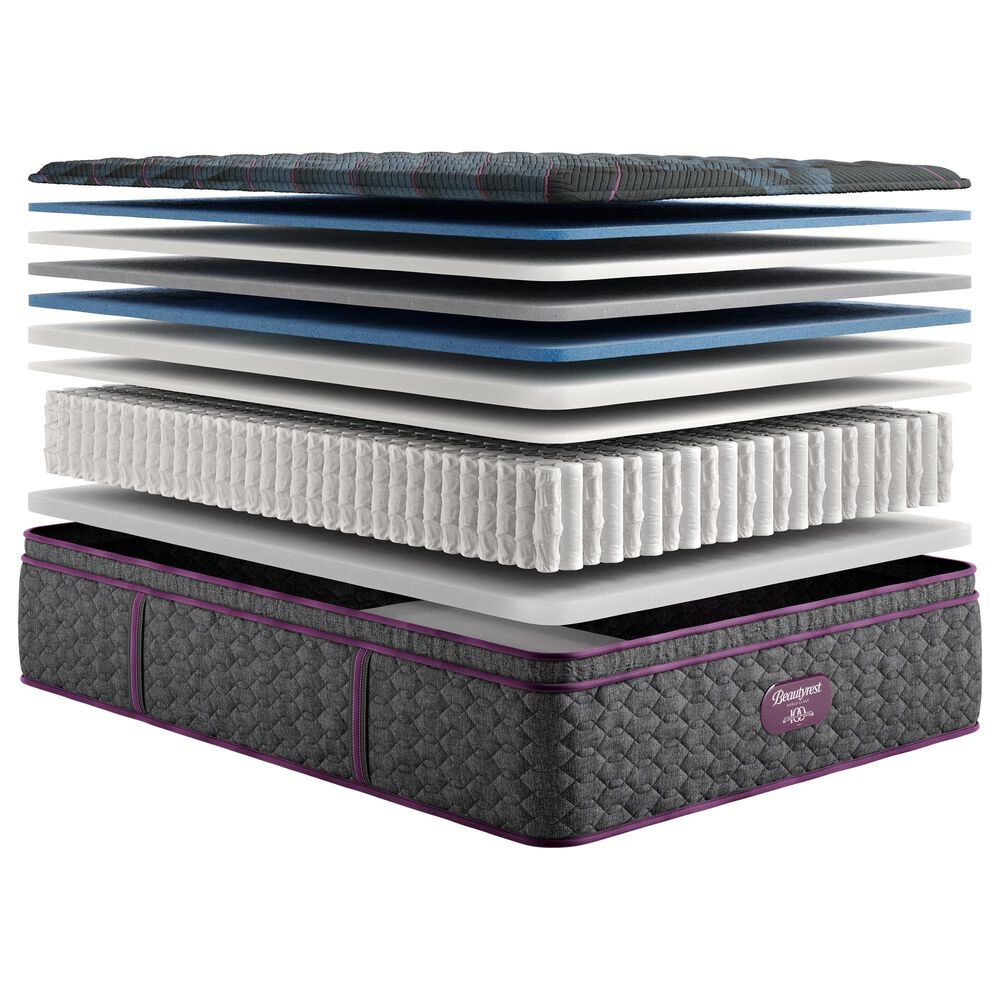 Beautyrest World Class Level Three Medium Pillow Top Queen Mattress, , large