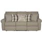 Catnapper Westport Lay Flat Manual Reclining Sofa in Bisque, , large