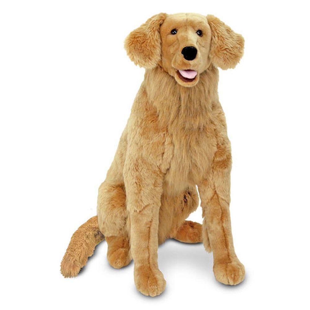 Melissa Doug Giant Stuffed Golden Retriever Nebraska Furniture Mart