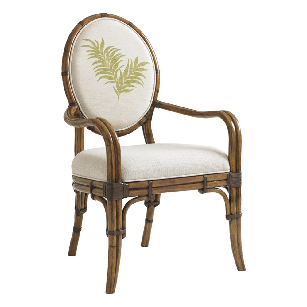 Tommy Bahama Home Bali Hai Gulfstream Arm Chair in Warm Brown, , large