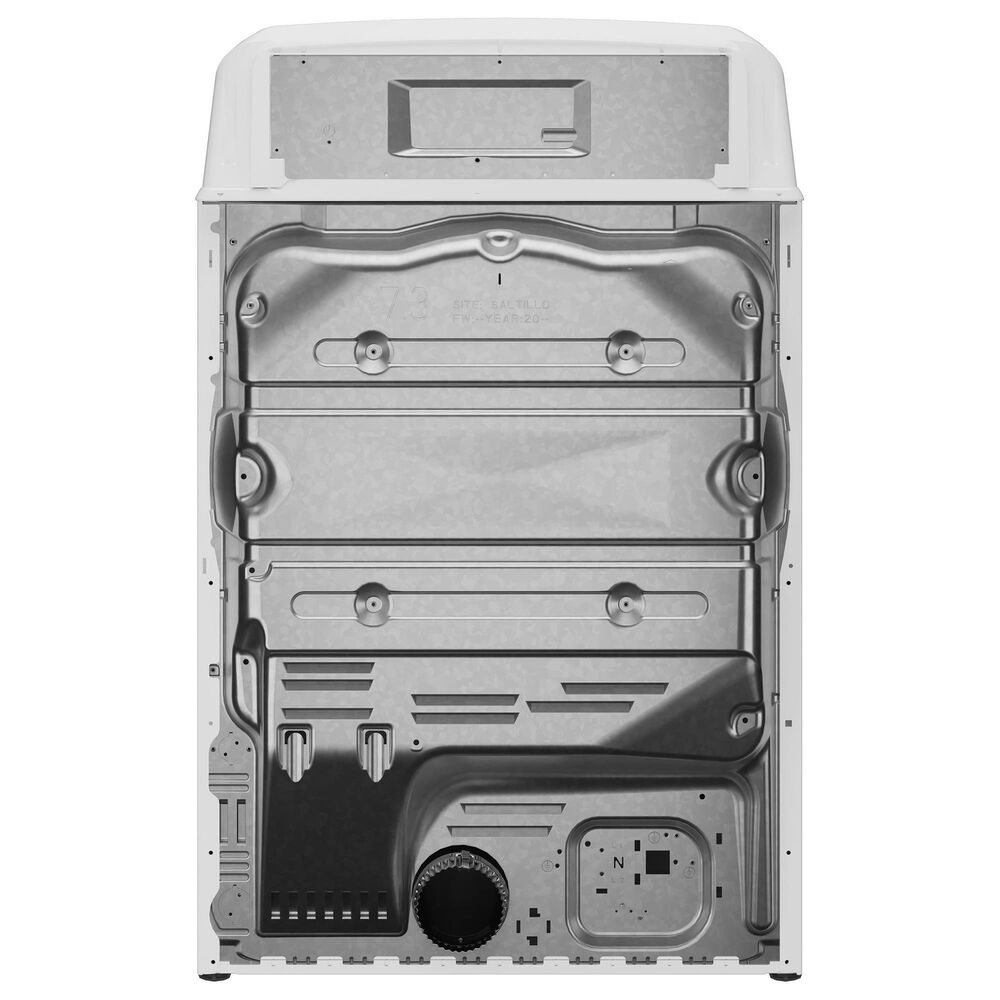 GE Appliances 7.2 Cu. Ft. Electric Dryer in White and Silver Matte, , large