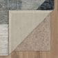 Drew and Jonathan Home Bowen Oblique 8" x 10" Blue Area Rug, , large