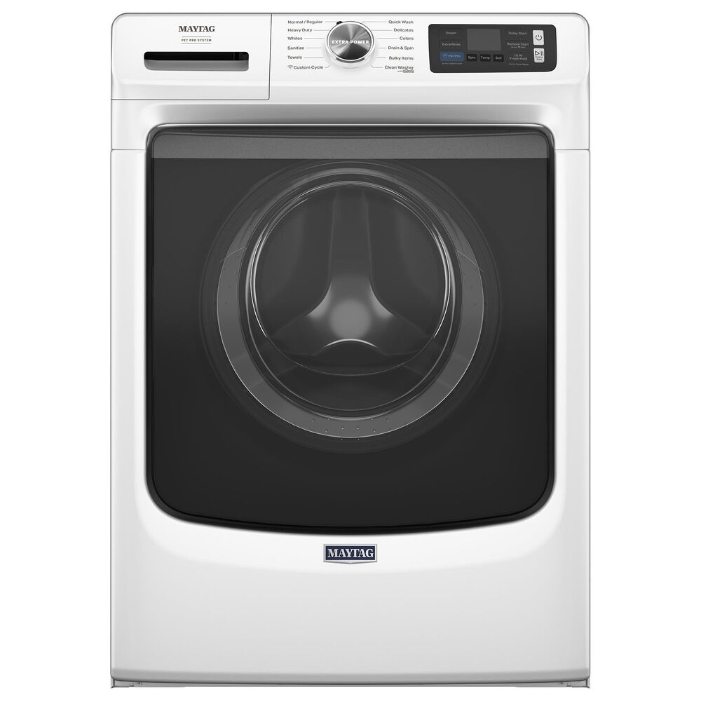 Maytag Maytag 5 Cu. Ft. Capacity Front Load Washer and Maytag 7.3 Cu. Ft. Capacity Front Load Electric Dryer in White, , large