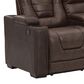 Ashley Owner"s Box Power Reclining Loveseat with Console in Thyme, , large