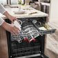 KitchenAid 24" Built-In Bar Handle Dishwasher with FreeFlex 3rd Rack and LED Interior Light in PrintShield Stainless Steel, , large