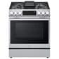 LG 6.3 Cu. Ft. Smart Gas Slide-In Range with ProBake Convection InstaView and Air Fry in PrintProof Stainless Steel, , large