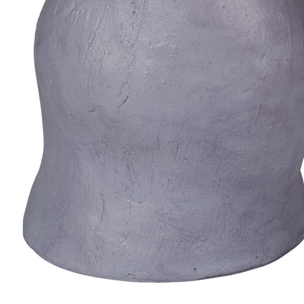 Splendor Living Ridgefield Fiber Glass Indoor/Outdoor Side Table in Steel Grey, , large