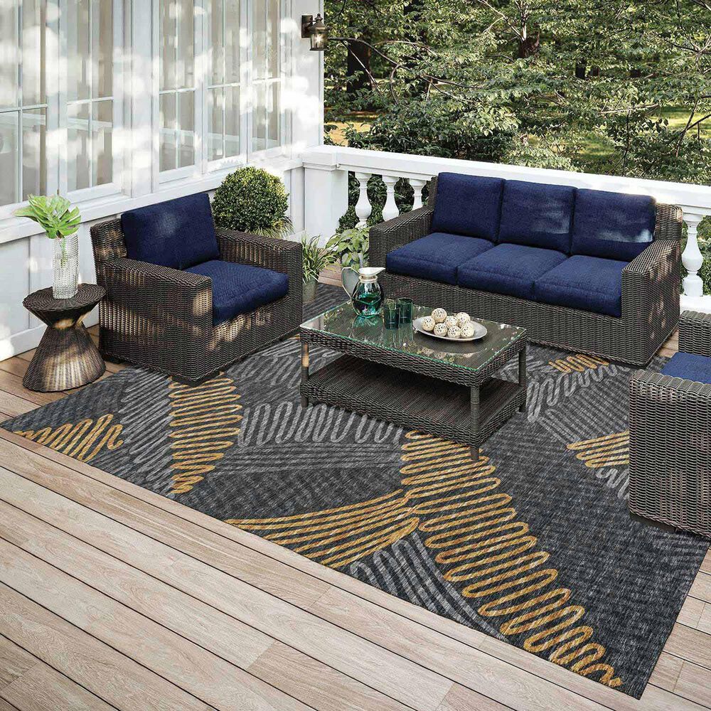 Dalyn Rug Company Sedona 3&#39; x 5&#39; Shadow Indoor/Outdoor Area Performance Rug, , large