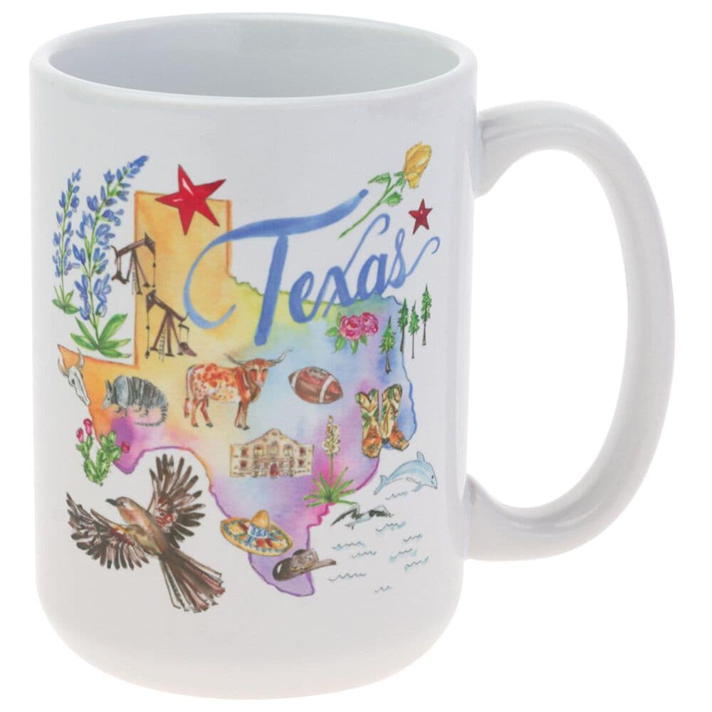 Boston International Texas State Mug in Multicolor, , large