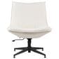 Impressions Vanity Lisa Vanity Chair with Cream Cushion in Black, , large