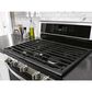 Whirlpool 6.0 Cu. Ft. Gas Double Oven Range with Center Oval Burner in Stainless Steel, , large
