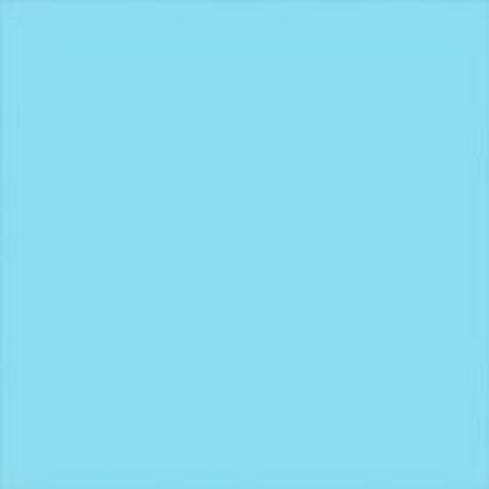 HOMLUX 3-Tier Display Bookshelf with Adjustable Shelves in Light Blue, , large