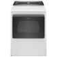 Whirlpool 5.3 Cu. Ft. Top Load Washer and 7.4 Cu. Ft. Electric Dryer Laundry Pairs in White, , large