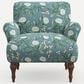 Rifle Paper Co Crafted by Cloth and Company Bristol Chair in Peonies Emerald, , large