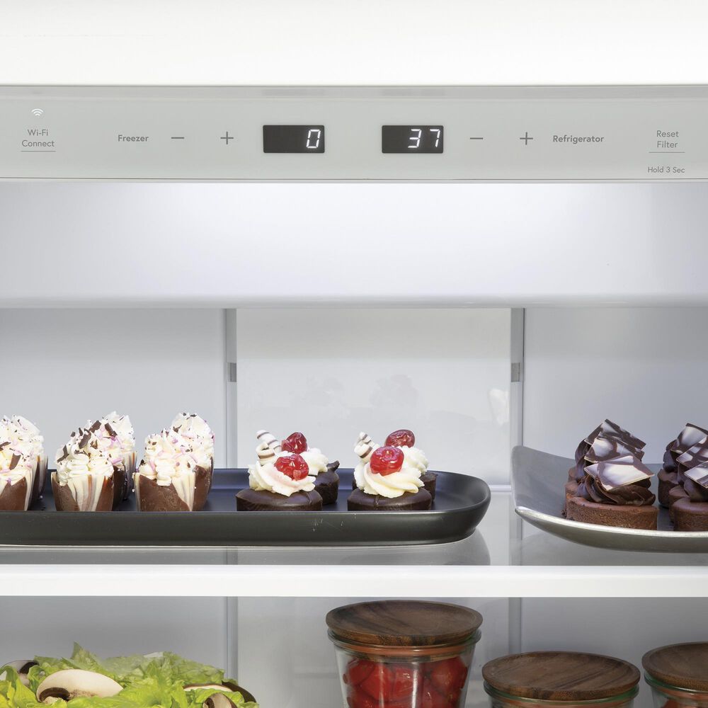 Cafe 25.1 Cu. Ft. Built-In Side-by-Side Refrigerator in Stainless Steel, , large