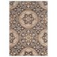 Safavieh Lyndhurst 5"3" x 7"6" Light Grey and Beige Area Rug, , large