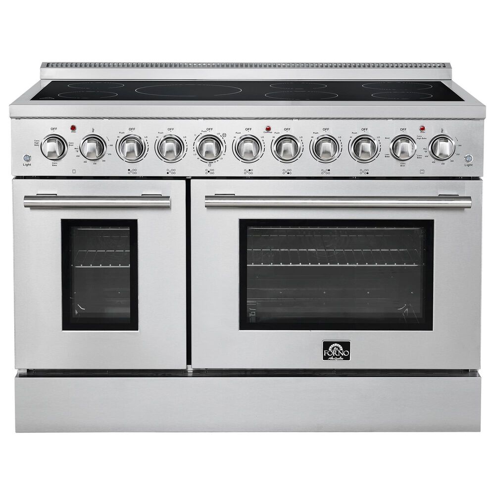 Forno Paolo 48" Freestanding Electric Range in Stainless Steel, , large