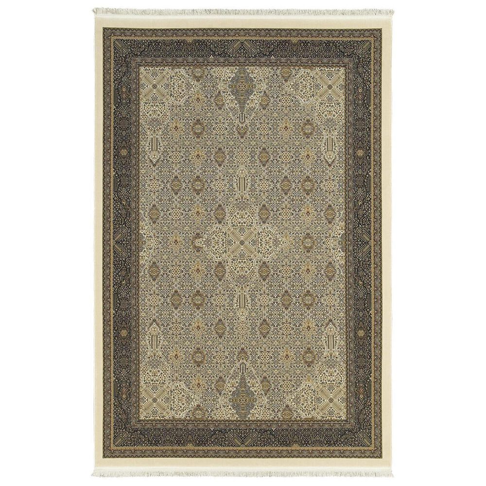Oriental Weavers Masterpiece 1335I 3"10" x 5"5" Ivory Area Rug, , large