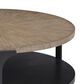 Lexington Furniture Zanzibar Kenya 1-Shelf Cocktail Table in Medium Taupe, Deep Espresso and Dark Umber, , large