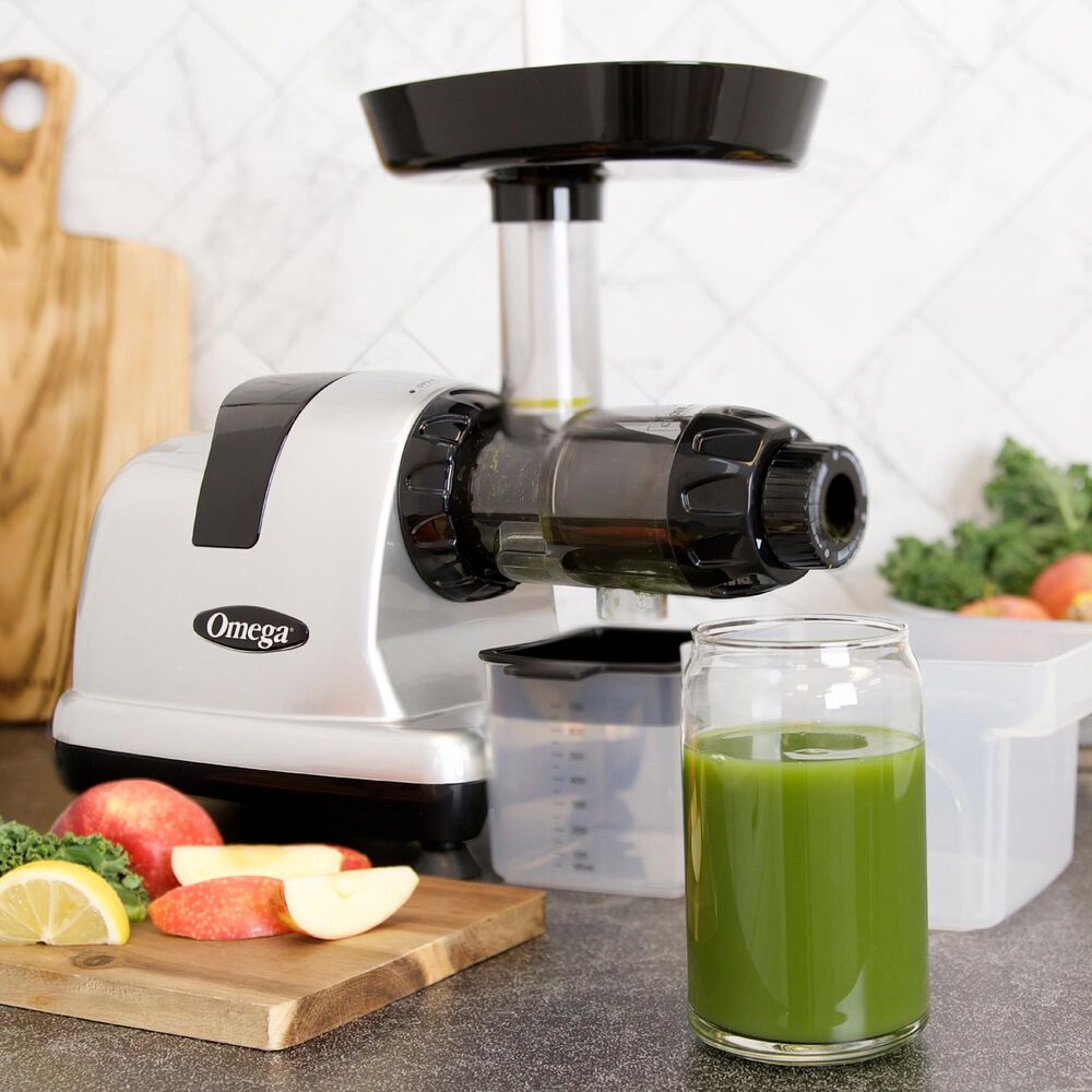 Excalibur All-in-One Nutrition System Cold Press Juicer in Silver, , large