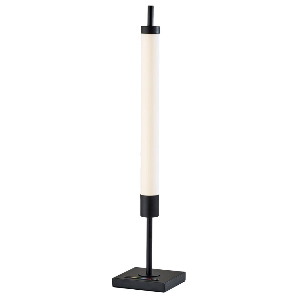 Adesso Collin LED Color Changing Table Lamp in Black, , large
