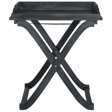 Safavieh Covina Tray Table in Dark Slate Grey, , large