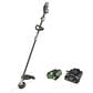 EGO Power+ 17" Line IQ Multi-Head String Trimmer with Powerload, 5.0Ah Battery, 320W Charger and Carbon Fiber 10" Pole Saw Attachment in Gray and Black, , large