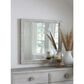 Urban Home Boho Chic Dresser Mirror in Washed White, , large