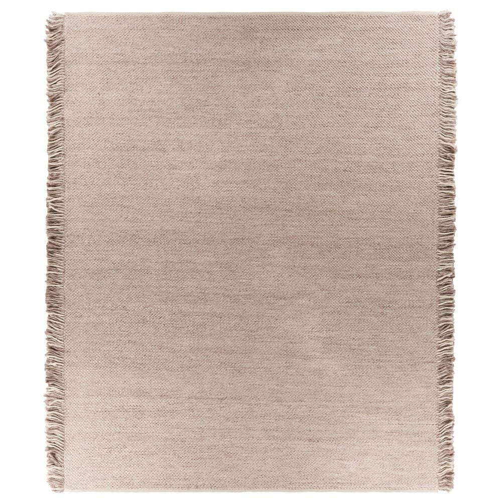 Surya Azalea 12" x 15" Taupe and Cream Indoor/Outdoor Area Rug, , large