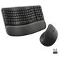 Logitech Ergo Wave Keys and Lift Combo in Graphite, , large