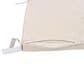 Hearth and Haven Outdoor Dining Chair with Rope Design Back and White Frame in Beige (Set of 2), , large