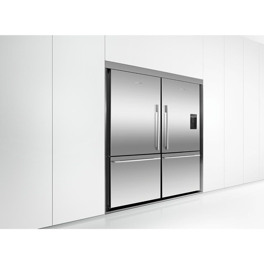 Fisher &amp; Paykel 17 Cu. Ft. Counter Depth Refrigerator with Left Hinge in Stainless Steel, , large