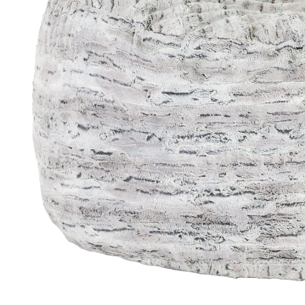Jaxx Metro Sac 5&#39; Bean Bag Chair in Silver Fox, , large