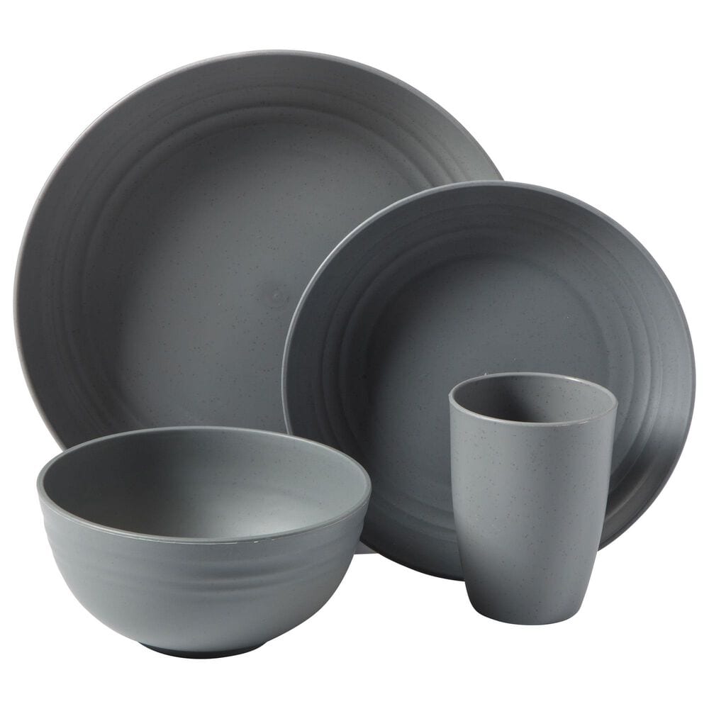 Gibson Overseas, Inc Carmel Haze 32-Piece Dinnerware Set, , large