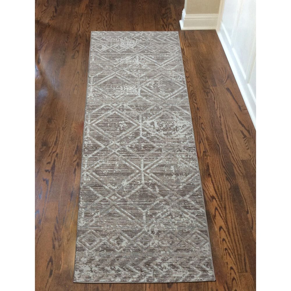 Radici USA Livigno Southwestern 2&#39;2&quot; x 7&#39;7&quot; Beige Area Rug, , large