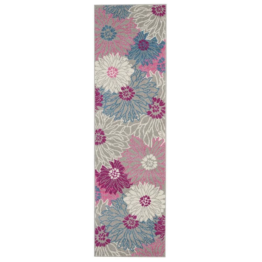 Nourison Passion PSN17 1"10" x 6" Grey Runner, , large