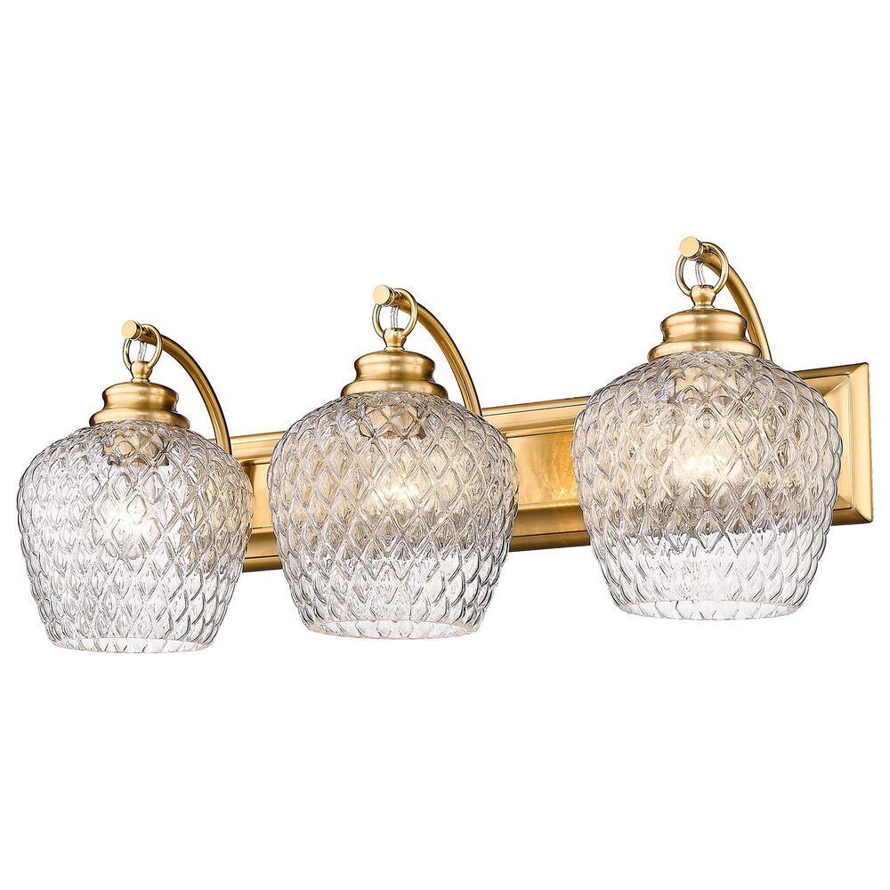 Golden Lighting Adeline 3-Light Vanity Light in Modern Brushed Gold, , large