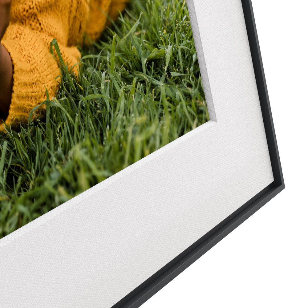 Aura Walden 15" Digital Wi-Fi Photo Frame with Paper Mat in Carbon, , large